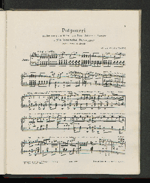 Vorschaubild von Potpourri mit Benutzung von Motiven aus Jean Gilbert's Operette "Die keusche Susanne"