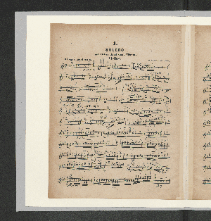 Vorschaubild von 1. Bolero Violino.
