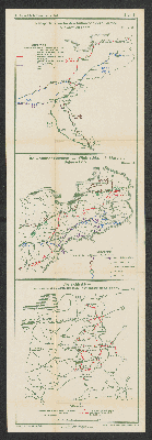 Vorschaubild von Blatt 8. Transportstraßen für den Aufmarsch der 9. Armee südwestlich Thorn.