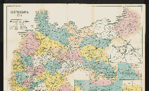 Vorschaubild von Karte 1. Linienkarte 1914.