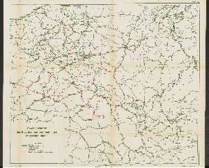 Vorschaubild von Karte 4. Übersichtskarte der Eisenbahnen des westlichen Kriegsschauplatzes.