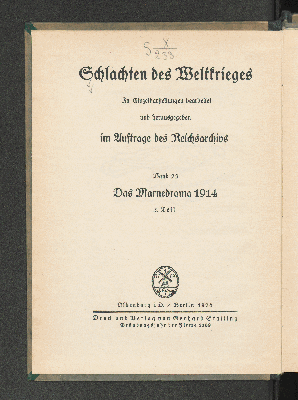 Vorschaubild von Das Marnedrama 1914, Teil 2