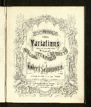 Vorschaubild von Études en forme de variations pour le pianoforte