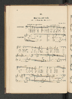 Vorschaubild von 13. Bist du mir nah. [Piano.]