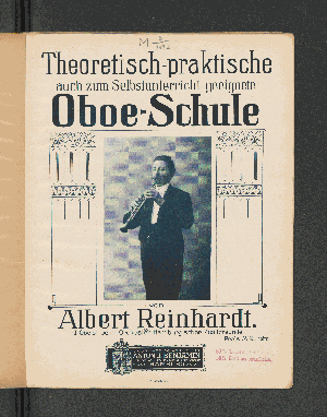 Vorschaubild von Theoretisch-praktische auch zum Selbstunterricht geeignete Oboe-Schule