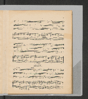 Vorschaubild von Adagio. [Piano.]