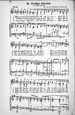 Vorschaubild von 20. Deutsches Reiterlied.