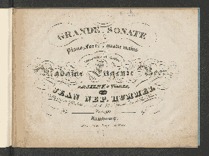 Vorschaubild von Grande sonate op. 92
