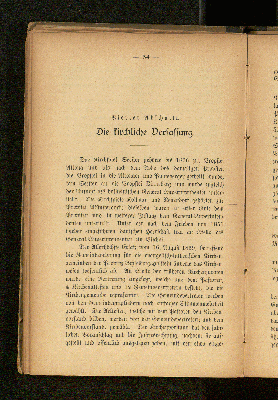Vorschaubild von Vierter Abschnitt. Die kirchliche Verfassung.