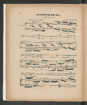 Vorschaubild von Im Sturm auf der See. (A. v. Schlippenbach.)