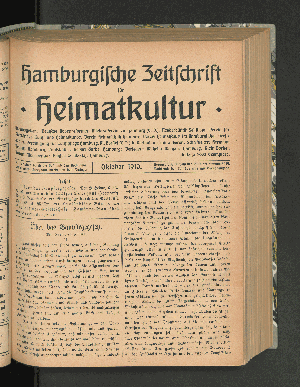 Vorschaubild von [[Hamburgische Zeitschrift für Heimatkultur]]