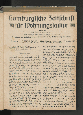 Vorschaubild von [[Hamburgische Zeitschrift für Wohnungskultur]]