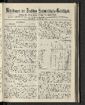 Vorschaubild von Beilage Nr. 10 zu Stück 10 vom 28. April 1900.