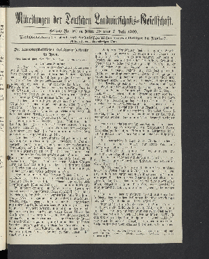 Vorschaubild von Beilage Nr. 20 zu Stück 20 vom 7. Juli 1900.