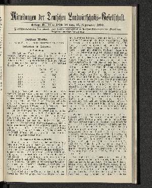 Vorschaubild von Beilage Nr. 30 zu Stück 30 vom 15. September 1900.