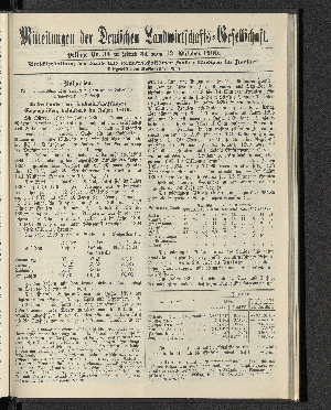 Vorschaubild von Beilage Nr. 34 zu Stück 34 vom 13. Oktober 1900.