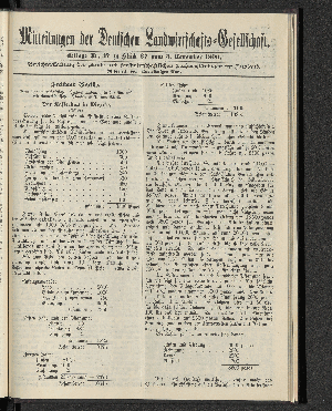 Vorschaubild von Beilage Nr. 37 zu Stück 37 vom 3. November 1900.