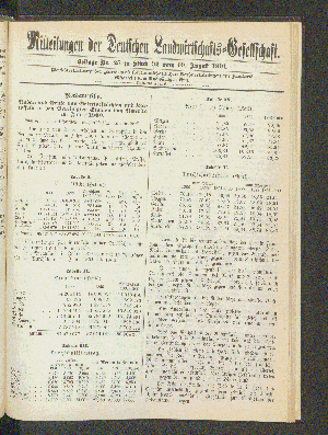 Vorschaubild von Beilage Nr. 25 zu Stück 32 vom 10. August 1901.