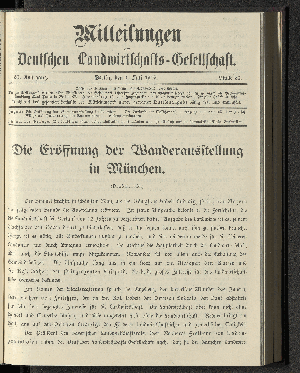 Vorschaubild von [[Mitteilungen der Deutschen Landwirtschafts-Gesellschaft]]