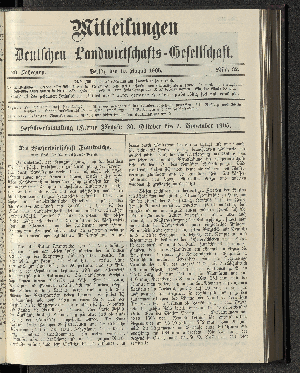 Vorschaubild von [[Mitteilungen der Deutschen Landwirtschafts-Gesellschaft]]