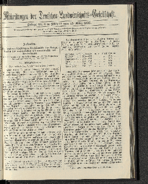 Vorschaubild von Beilage Nr. 6 zu Stück 11 vom 18. März 1905.