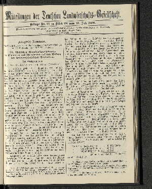 Vorschaubild von Beilage Nr. 13 zu Stück 28 vom 15. Juli 1905.