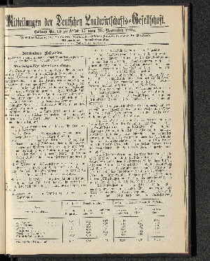 Vorschaubild von Beilage Nr. 19 zu Stück 47 vom 25. November 1905.