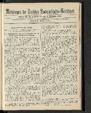 Vorschaubild von Beilage Nr. 20 zu Stück 49 vom 9. Dezember 1905.