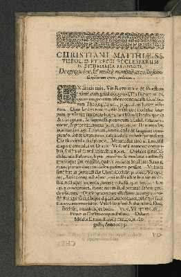 Vorschaubild von Christiani Matthiae, SS. Theol. D. et Regii Ecclesiarum in Dithmarsia Praepositi, De egregio hoc, et multis nominibus utilissimo Consiliorum opere, judicium.