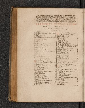 Vorschaubild von Elenchus Titulorum Instit. ad Seriem Librorum.