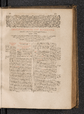 Vorschaubild von Institutionum Sev Elementorum D. Iustiniani Sacratissimi Principis, Liber IIII.