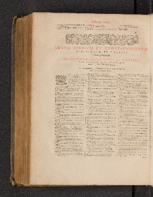 Vorschaubild von Legum Omnium et Constitutionum