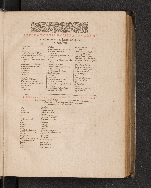 Vorschaubild von Imperatorum Nomina, Quorum constitutiones duodecim libris Codicis sunt insertae.