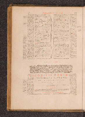 Vorschaubild von Codicis Domini Iustiniani Sacratissimi principis PP. Augusti ex repetita praelectione Liber Tertius.