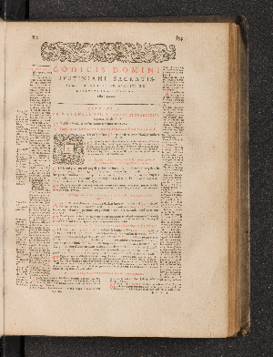 Vorschaubild von Codicis Domini Iustiniani Sacratissimi principis PP. Augusti ex repetita praelectione, Liber Quintus.