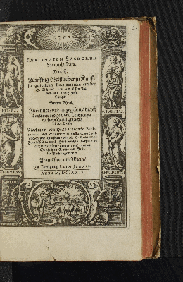 Vorschaubild von [Emblemata Sacra. Hoc est, Decades Quinque Emblematum Ex Sacra Scriptura, De dulcissimo Nomine & Cruce Jesu Christi, figuris aeneis incisorum. Pars ...]