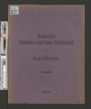 Vorschaubild von [Jahres-Bericht der Hamburger Freihafen-Lagerhaus-Gesellschaft]