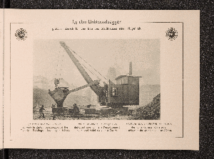Vorschaubild von 1,6 cbm Universalbagger, gräbt in Zürich für den Bau des Stadthauses einen Hügel ab.