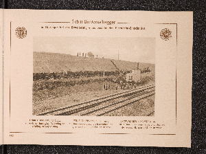 Vorschaubild von 1 cbm Universalbagger, in Thüringen bei der Erweiterung eines bestehenden Eisenbahn-Einschnittes.