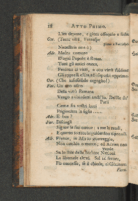 Vorschaubild von [Hadrianus in Sirien ein Singespiel welches auf allergnädigsten Befehl Sr. Königl. Majest. von Preussen auf der Hof-Schaubühne zu Berlin soll aufgeführet werden]