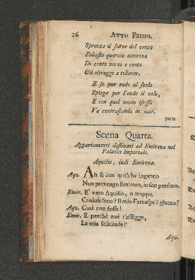 Vorschaubild von [Hadrianus in Sirien ein Singespiel welches auf allergnädigsten Befehl Sr. Königl. Majest. von Preussen auf der Hof-Schaubühne zu Berlin soll aufgeführet werden]