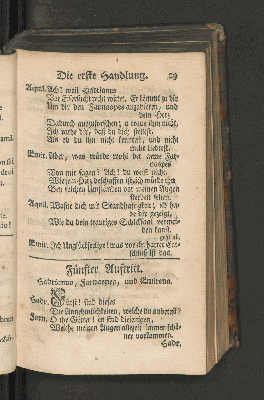 Vorschaubild von [Hadrianus in Sirien ein Singespiel welches auf allergnädigsten Befehl Sr. Königl. Majest. von Preussen auf der Hof-Schaubühne zu Berlin soll aufgeführet werden]