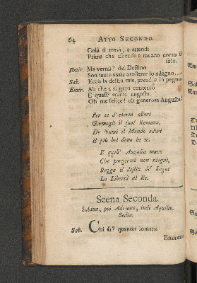 Vorschaubild von [Hadrianus in Sirien ein Singespiel welches auf allergnädigsten Befehl Sr. Königl. Majest. von Preussen auf der Hof-Schaubühne zu Berlin soll aufgeführet werden]