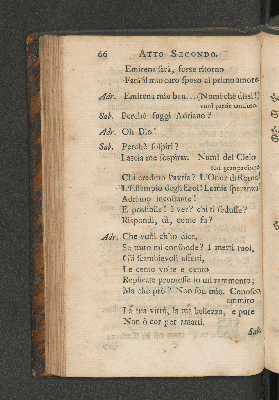 Vorschaubild von [Hadrianus in Sirien ein Singespiel welches auf allergnädigsten Befehl Sr. Königl. Majest. von Preussen auf der Hof-Schaubühne zu Berlin soll aufgeführet werden]