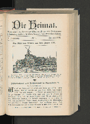 Vorschaubild von 11. Jahrgang. No. 1. Januar 1901.