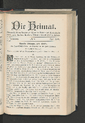 Vorschaubild von 11. Jahrgang. No. 4. April 1901.