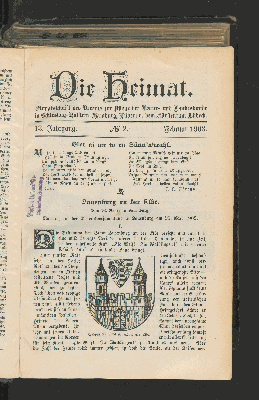 Vorschaubild von 13. Jahrgang. No. 2. Februar 1903.