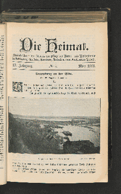 Vorschaubild von 13. Jahrgang. No. 3. März 1903.
