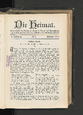 Vorschaubild von 14. Jahrgang. No. 2. Februar 1904.