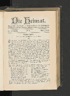 Vorschaubild von 14. Jahrgang. No. 3. März 1904.